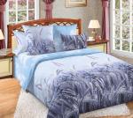 Комплект постельного белья «Утренние лучи голубой»