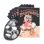 [Elizavecca] НАБОР Тканевая маска для лица ПУЗЫРЬКОВАЯ Witch Piggy Hell-Pore Black Solution Bubble Serum Mask Pack, 1 шт