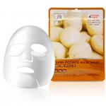 [3W CLINIC] НАБОР Тканевая маска для лица КАРТОФЕЛЬ Fresh Potato Mask Sheet, 1 шт