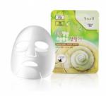 [3W CLINIC] НАБОР Тканевая маска для лица МУЦИН УЛИТКИ Fresh Snail Mucus Mask Sheet, 1 шт