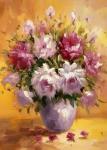 Букет бледно-розовых роз