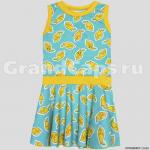 Платье для девочки без рукавов "Лимоны", KotMarKot