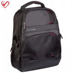 Бизнес-рюкзак Berlingo Premium black 46*33*16см, 2 отд., 4 карм., отд. д/ноутб., эргоном. спинка, RU047613