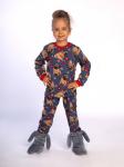 "Мопсы" - детская пижама для девочек