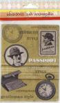 Обложка д/паспорта "Джентльмен" (41571)