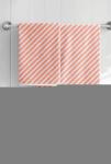 Полотенце махровое МХ-42 Круиз диагональ 50/90 см цвет коралловый