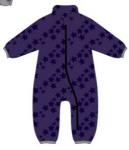 Комбинезон флисовый детский purple