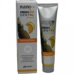 Зубная паста с ионами серебра и натуральными экстрактами фруктов Ананас Nano Fresh Dental