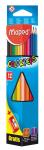 Цветные карандаши 12 цв. в картонном футляре+точилка