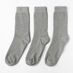 Набор мужских носков KAFTAN, р. 41-44 (27-29 см), 3 пары, цв. серый