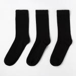 Набор мужских носков KAFTAN, р. 41-44 (27-29 см), 3 пары, цв. черный