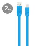 USB кабель REMAX Full Speed (RC-001i) для iPhone Lightning (2m) blue