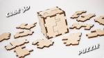 Деревянный конструктор-головоломка EWA Cube 3D puzzle
