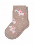 Носки для девочки месяцев серый Единороги М.2568 Step