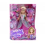 Sparkle Girlz Кукла "Сказочная принцесса" (26,5 см, подвижн., аксесс., роз.)