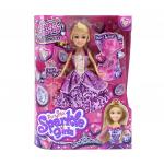 Sparkle Girlz Кукла "Сказочная принцесса" (26,5 см, подвижн., аксесс., фиолет.)