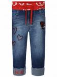 Брюки джинсовые для девочки  21071 LIGAS