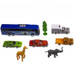 Handers Игровой набор "Большая экспедиция: автобус" (металл, 8 предметов, размер 7-20 см.)