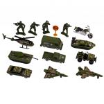 Handers Игровой набор "Военное отделение" (металл, 16 предметов, размер 3-7 см, в ранце)