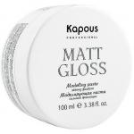 Паста моделирующая для волос сильной фиксации Matt Gloss 100 мл