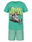 Пижама для мальчика зеленый Космонавт RF158 Sladikmladik