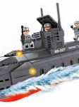 Конструктор блочный Ausini 22806 Подводная лодка MS-007 502 дет. в/к
