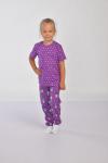 "Милые кактусята" (Горох) - детская пижама для девочек