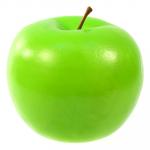Декоративное яблоко 6,5х7 см, зеленое (Китай)