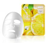 [3W CLINIC] НАБОР Тканевая маска для лица ЛИМОН Fresh Lemon Mask Sheet, 1 шт