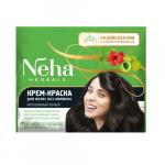 HIMALAYA Neha Herbals Краска-крем д/волос без аммиака Индийская ХНА Интенсивный Черный 15мл+15мл