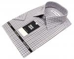 1075TCLK Классическая мужская рубашка в клетку с коротким рукавом Classic