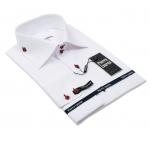 0119TESF  Мужская рубашка белая Elegance Slim Fit