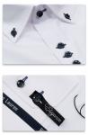 0120TESSF  Мужская белая рубашка Elegance Super Slim Fit