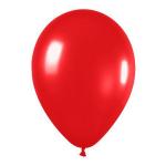 Воздушные шары 25 шт, 10"/25см Красный кардинал (красный)