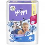 Подгузники гигиенические для детей марки "bella baby Happy" в размерах:Midi по 78 шт