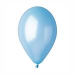Воздушные шары  5 шт, 10"/25см Вольный ветер (голубой)
