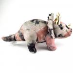 Мягкая игрушка Динозавр кориченвый 35 см