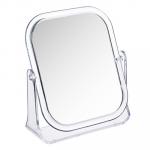 ЮниLook Зеркало настольное прямоугольное, 15х18см, пластик прозрачный
