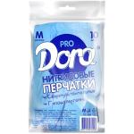 Перчатки нитриловые универсальные "Dora Pro" размер M 10шт