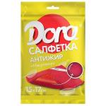 Салфетка из микрофибры антижир 17*15см "Dora"