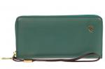 Полноразмерный женский кошелек, цвет зеленый