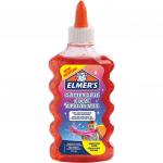 Клей для слаймов ELMERS, с красными блестками, прозрачный, 177 мл