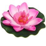 Растение водоплавающее Кувшинка d-10 см розовая