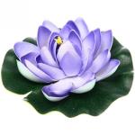 Растение водоплавающее Кувшинка Розитта d-13 см фиолетовая