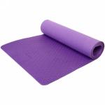 Коврик для йоги 7 мм 61х183 см Легкость, фиолетовый