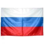 Флаг "Россия" 90*145 см триколор, без флагштока