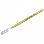 Ручка гелевая Berlingo Brilliant Metallic, золото металлик, 0,8 мм, CGp_40009