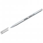 Ручка гелевая Berlingo Brilliant Metallic, серебро металлик, 0,8 мм, CGp_40010
