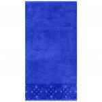 Bagliore Полотенце махровое 50х90 см, с эффектом велюра, 460 г/м2, синий (Россия)