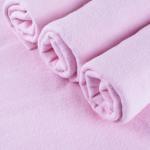 Набор детских пеленок фланель 4 шт Розовый